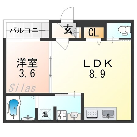 萱島駅 徒歩11分 3階の物件間取画像